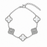 Clover Armband Silber, Sheybi Jewels, Ansicht 2
