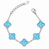 Clover Armband Silber