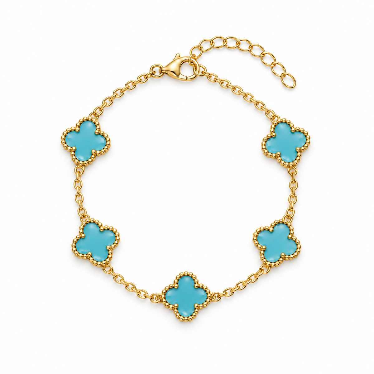 Clover Armband Gold, Sheybi Jewels, Ansicht 5