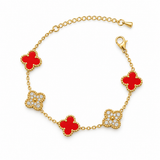 Clover Armband Gold