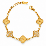 Clover Armband Gold
