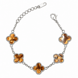 Clover Armband Silber