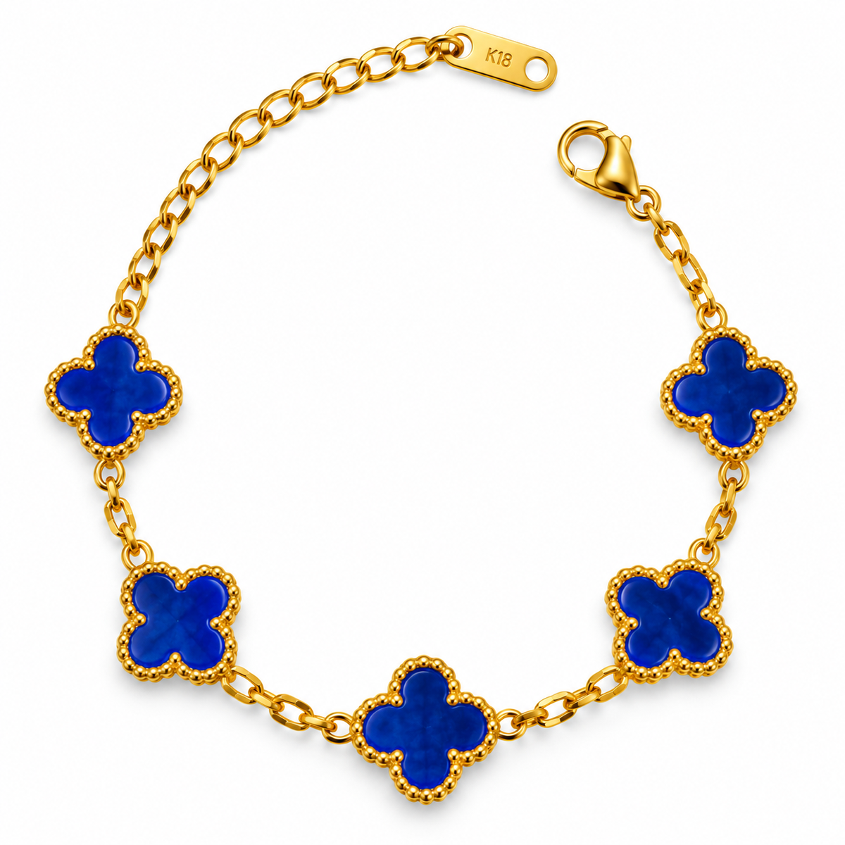 Clover Armband Gold, Sheybi Jewels, Ansicht 3