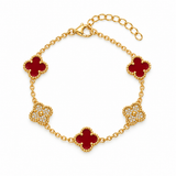 Clover Armband Gold