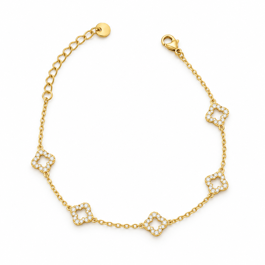 Isadora clover Armband