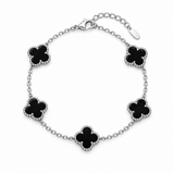 Clover Armband Silber, Sheybi Jewels, Ansicht 1