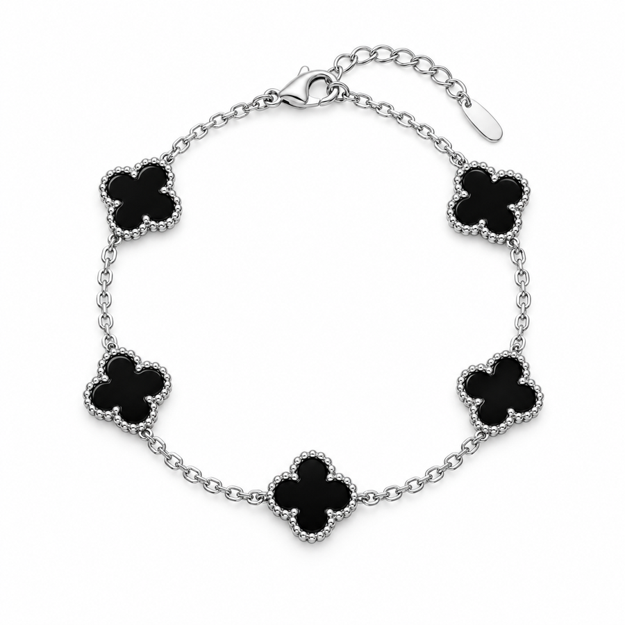 Clover Armband Silber, Sheybi Jewels, Ansicht 1