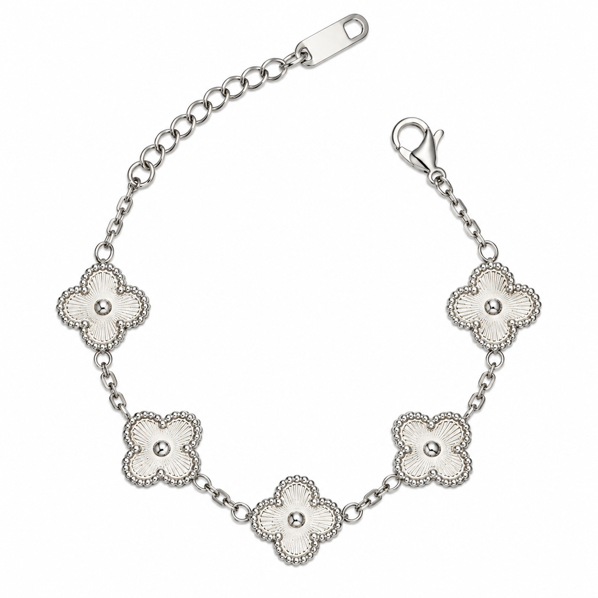 Clover Armband Silber, Sheybi Jewels, Ansicht 6