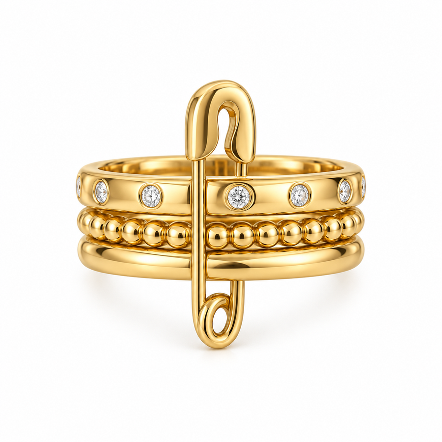 Infinity Ring bicolor, Ansicht 1