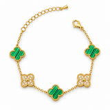 Clover Armband Gold