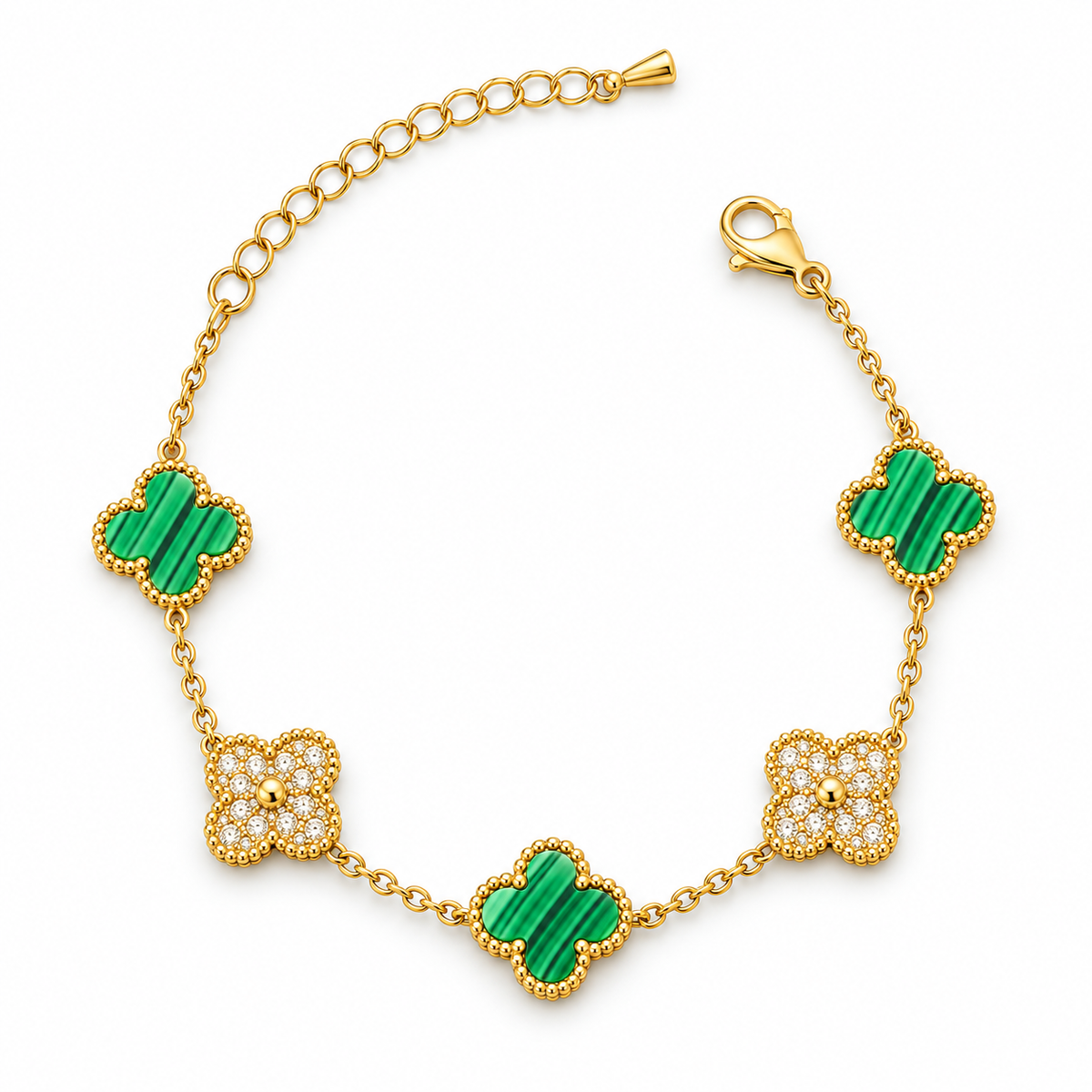 Clover Armband Gold