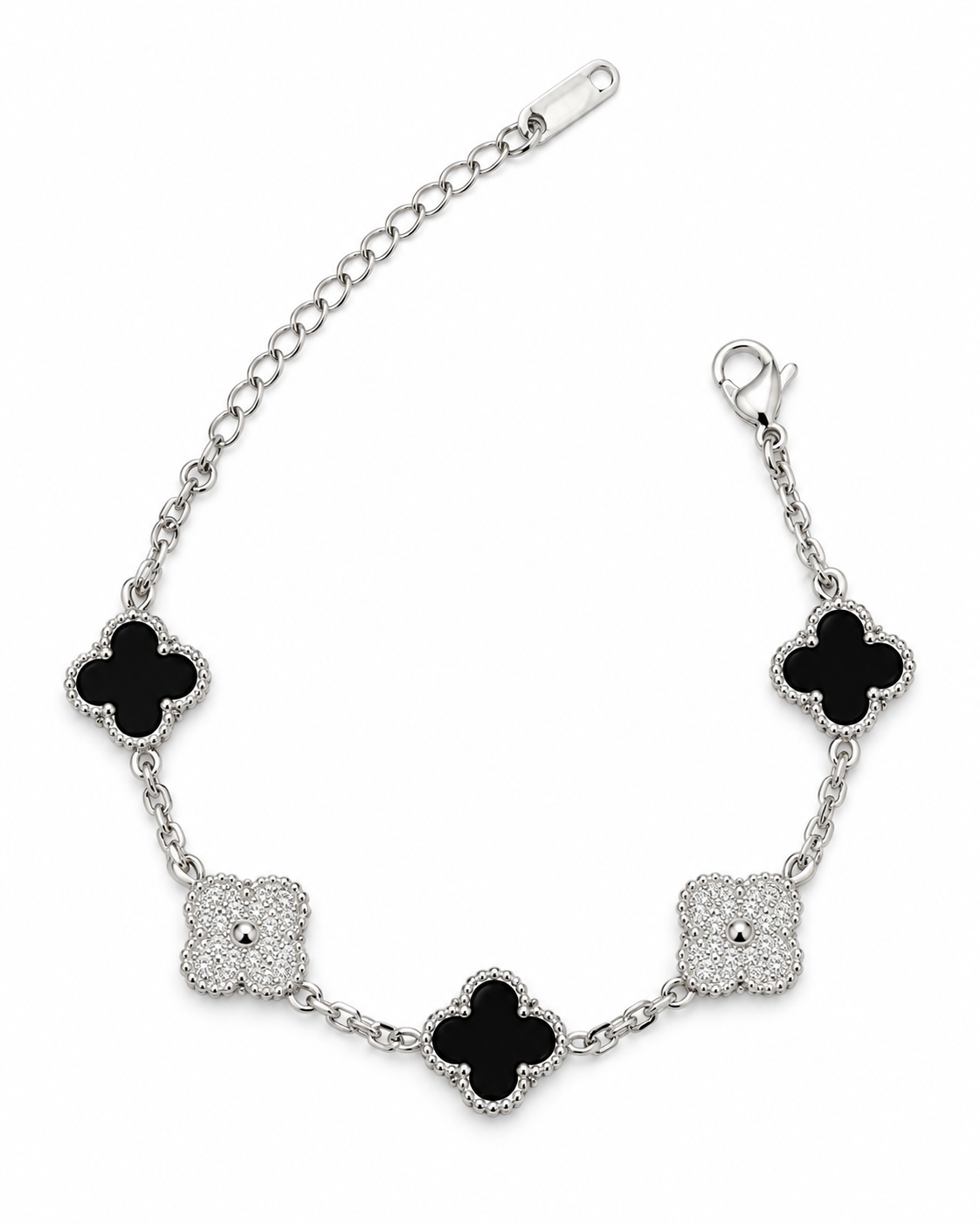 Clover Armband Silber