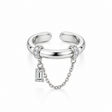 Cloudy Ring, 18k vergoldet, Ansicht 2