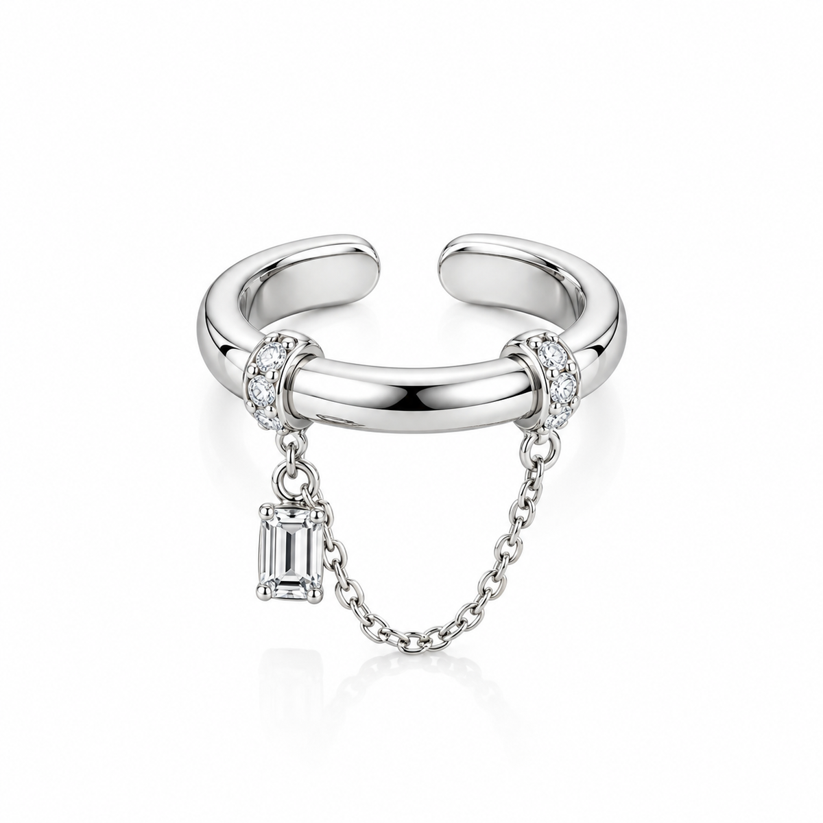 Cloudy Ring, 18k vergoldet, Ansicht 2