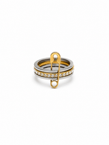 Infinity Ring bicolor