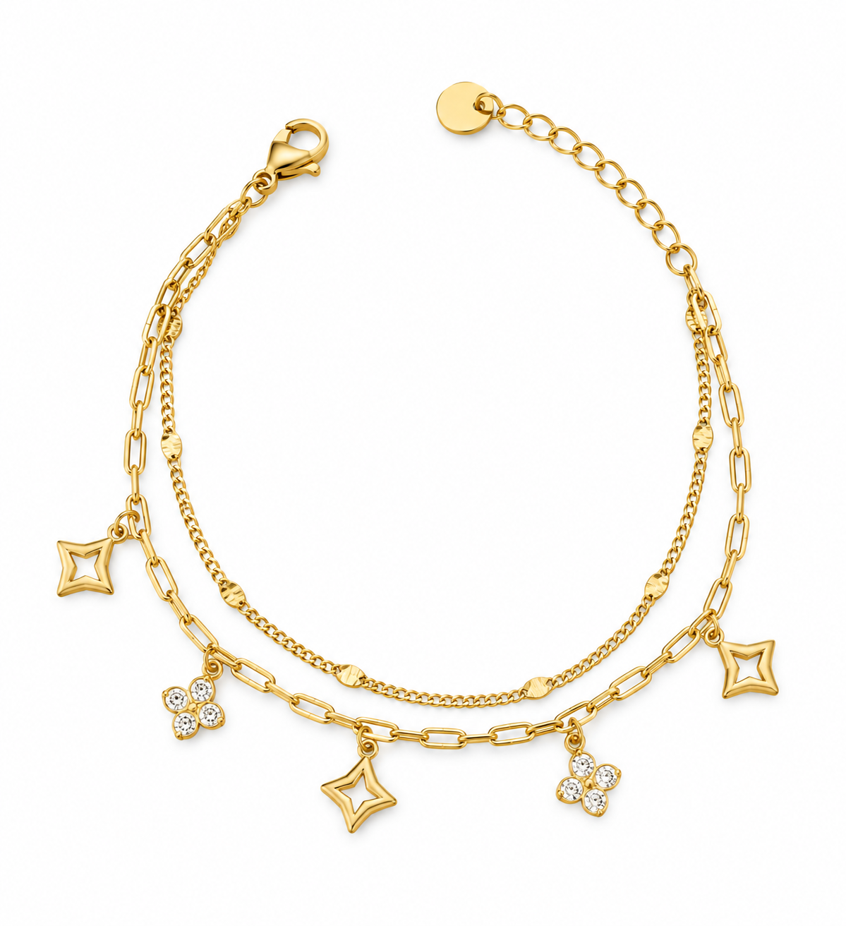 Alessa chunky clover Armband