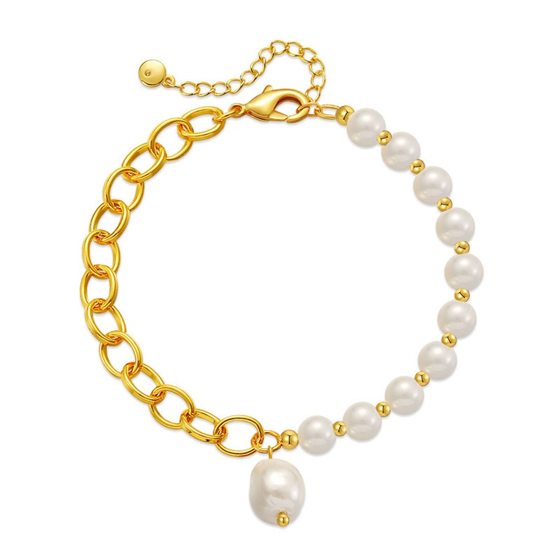 Pearly Charm Armband