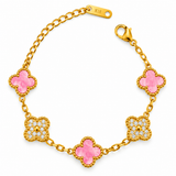 Clover Armband Gold, Sheybi Jewels, Ansicht 1