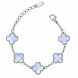 Clover Armband Silber, Sheybi Jewels, Ansicht 10