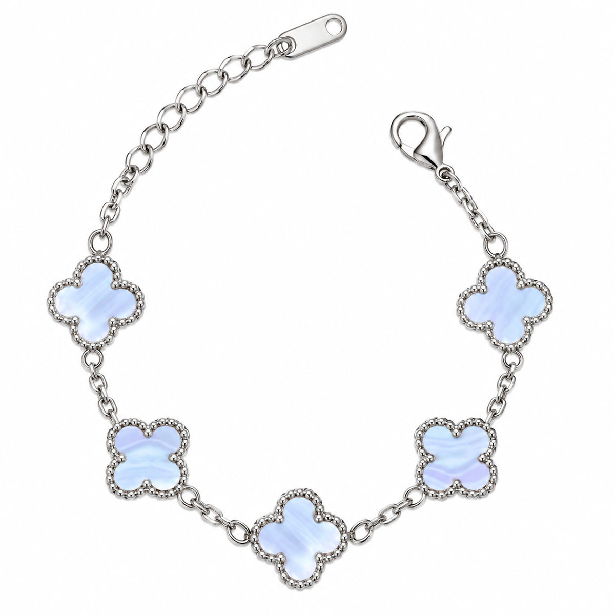 Clover Armband Silber, Sheybi Jewels, Ansicht 10