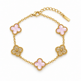 Clover Armband Gold