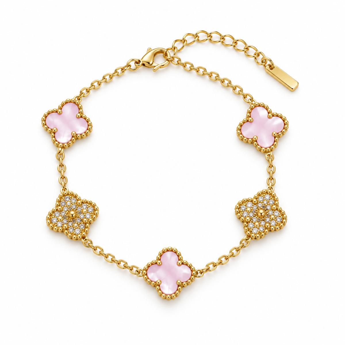 Clover Armband Gold