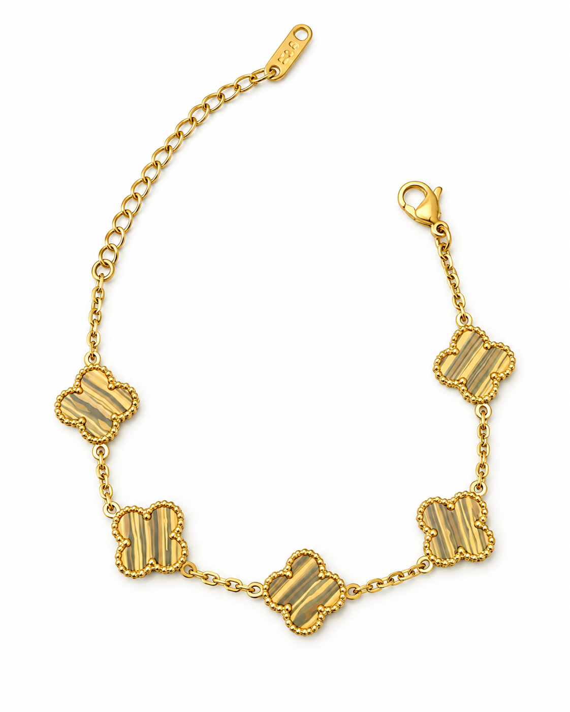 Clover Armband Gold, Sheybi Jewels, Ansicht 12
