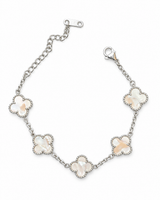 Clover Armband Silber