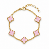 Clover Armband Gold