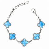 Clover Armband Silber, Sheybi Jewels, Ansicht 9