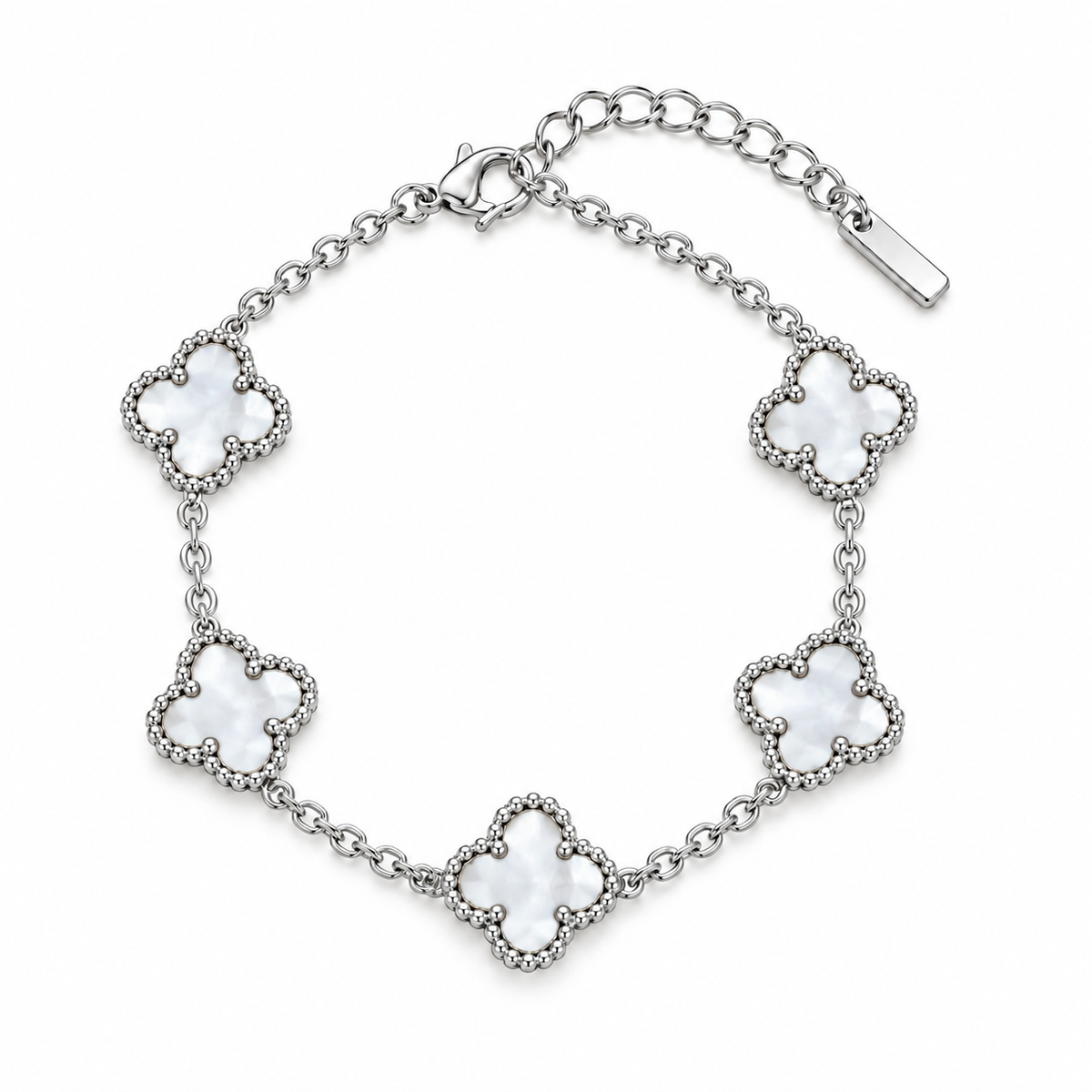 Clover Armband Silber, Sheybi Jewels, Ansicht 3
