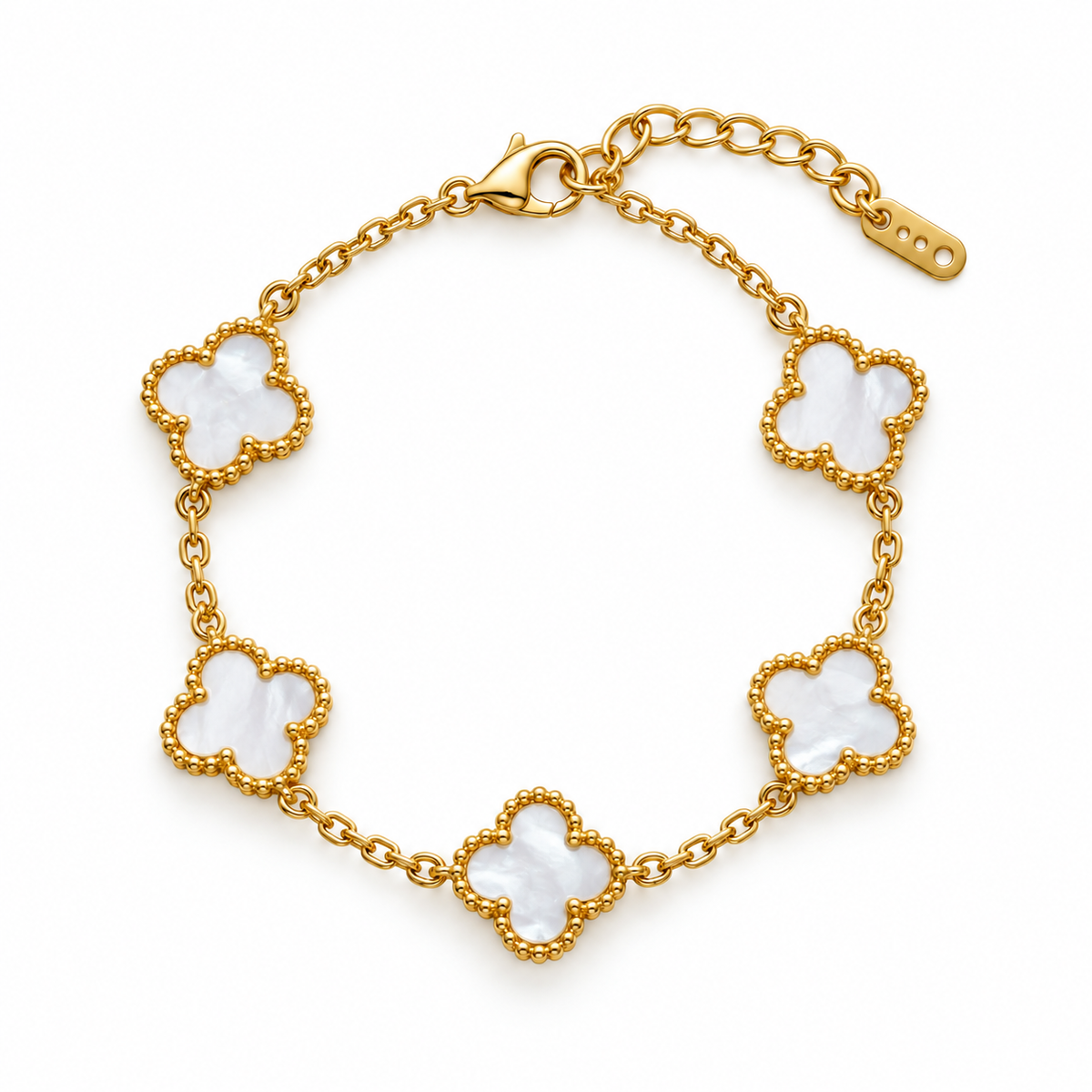 Clover Armband Gold