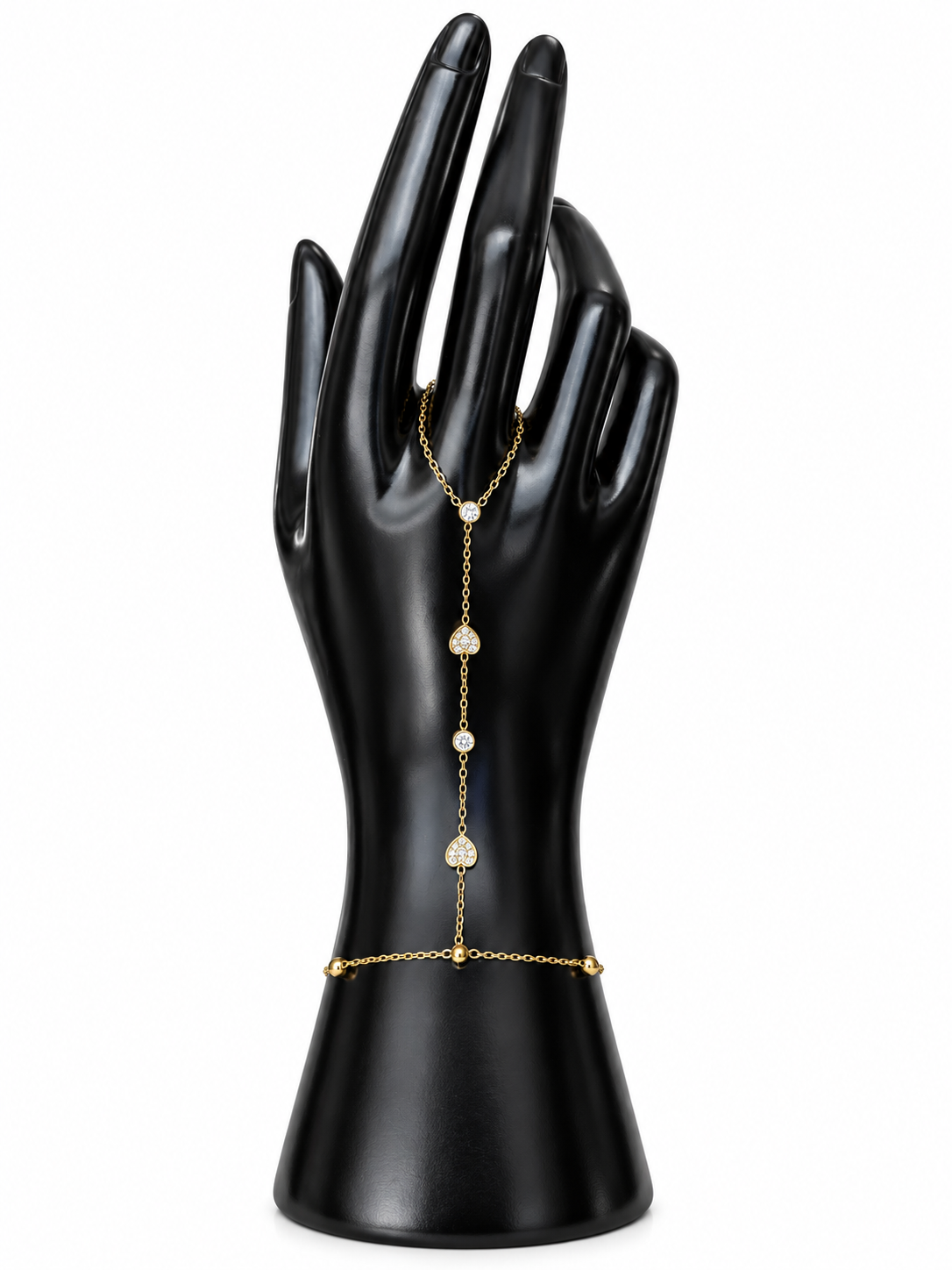 Heartfull Handkette, Sheybi Jewels, Ansicht 2