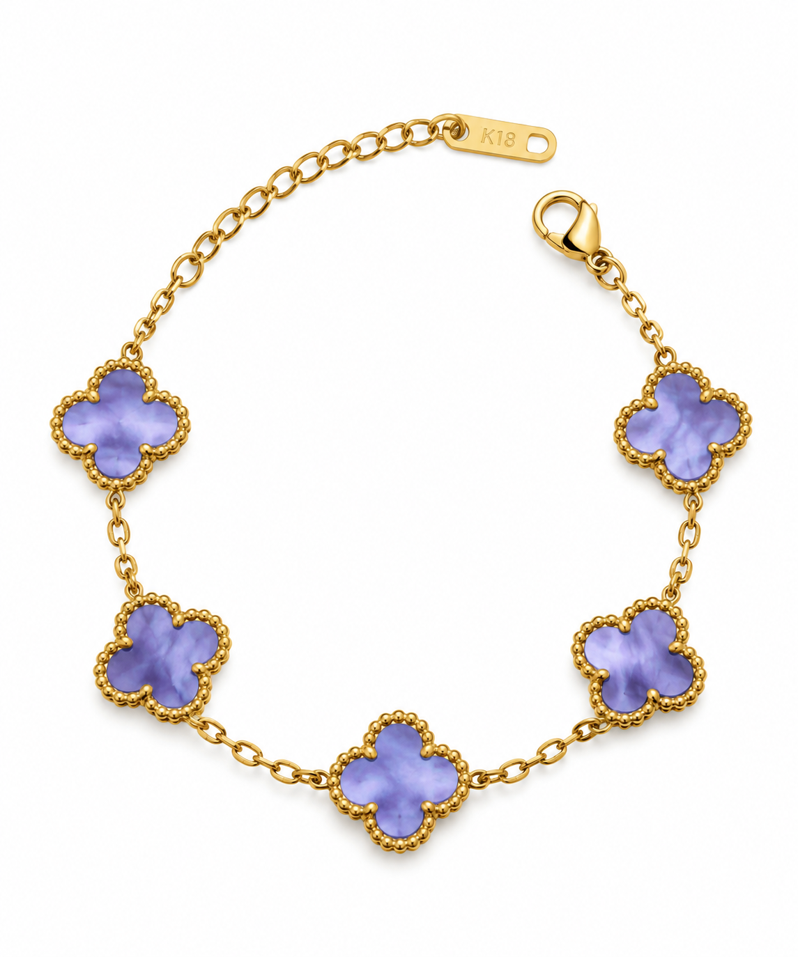 Clover Armband Gold