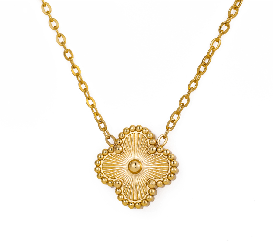Clover Single Kette Gold