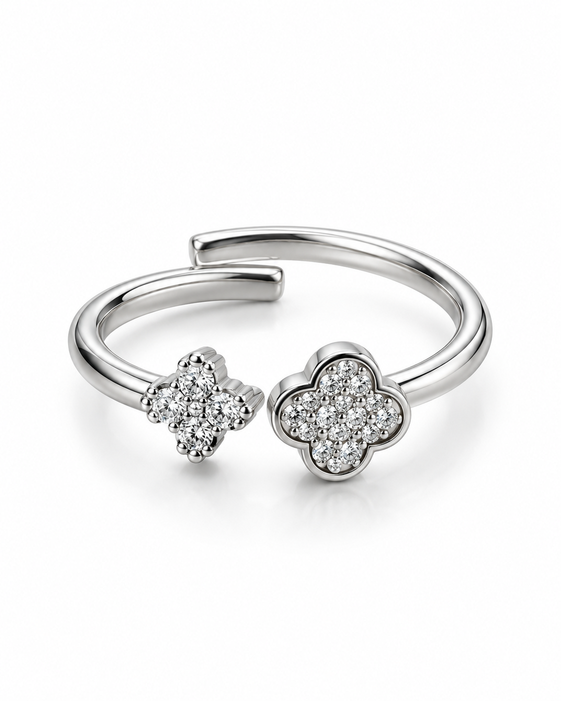 Clover Ring, 18k vergoldet, Ansicht 3