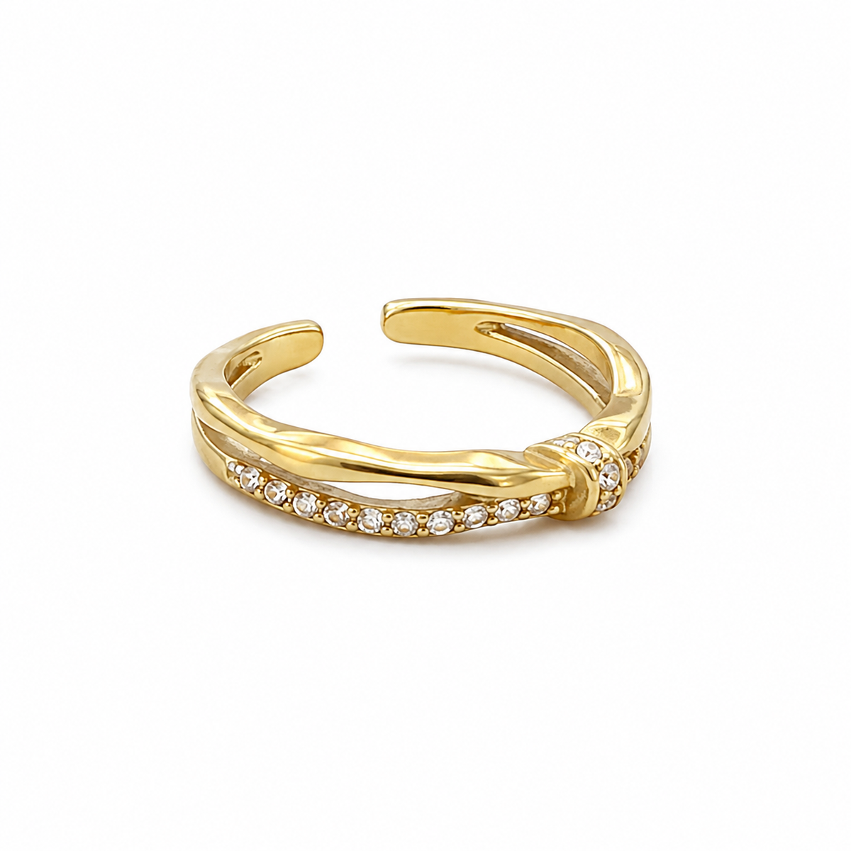 Vanity Ring am Finger