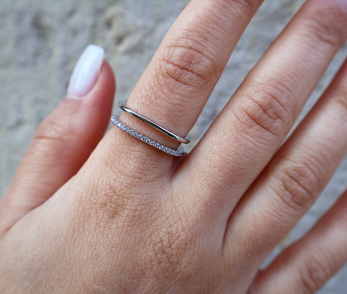 Loulou Ring Silber