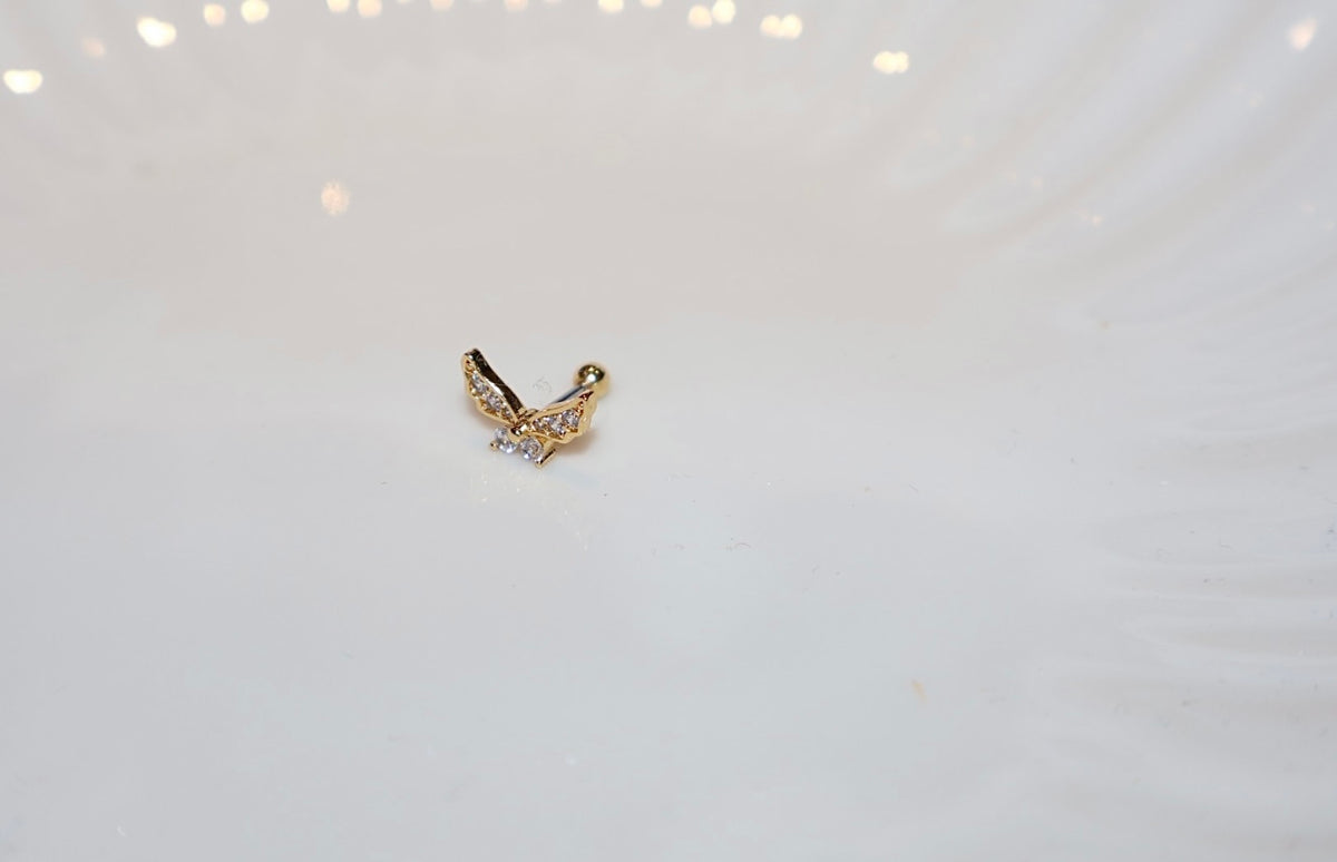 Butterfly Piercing Gold