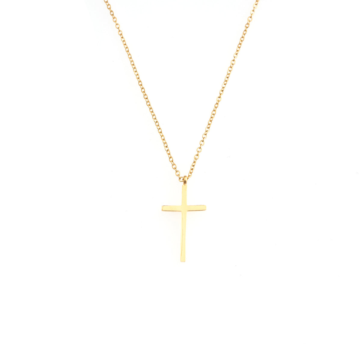 Kreuz Edelstahl Kette