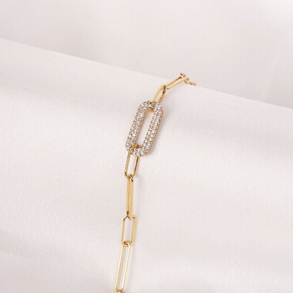 Cindy Chain Edelstahl Armband