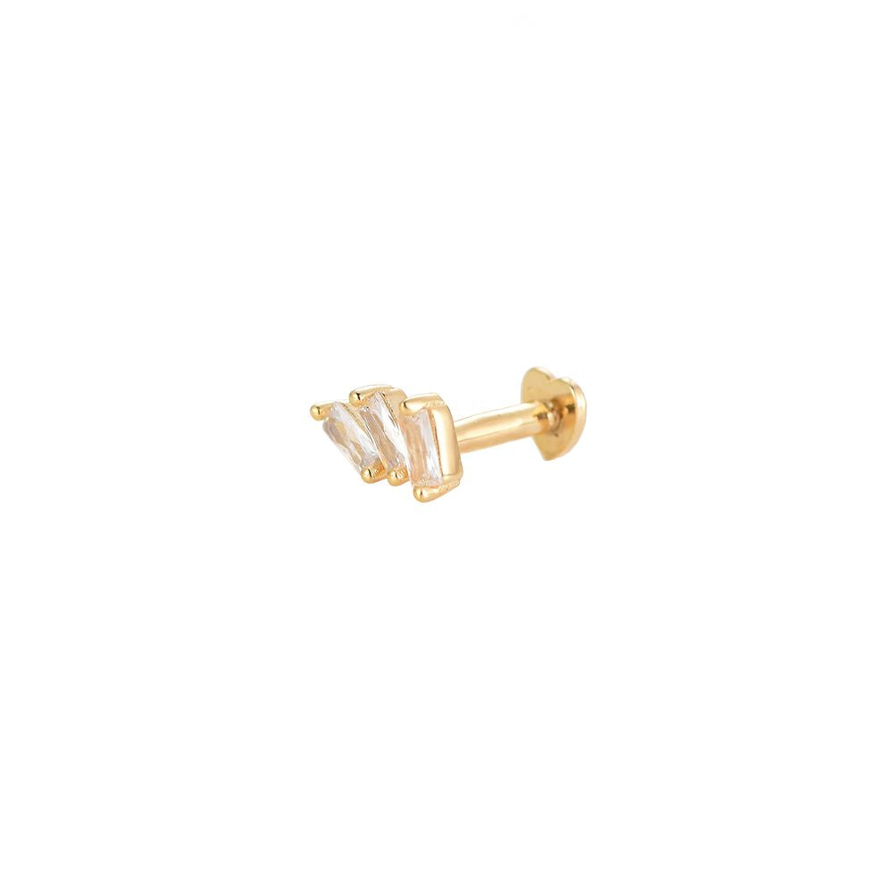 Faye 925 Silber Piercing Gold